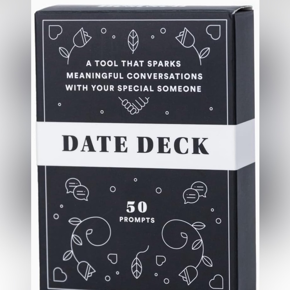 BestSelf Date Deck Date Night Card Game - 50 Prompts, Fun and Meaningful